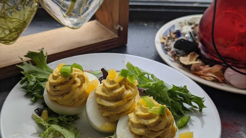 Since opening in 2013, deviled eggs have been a staple at Lily’s Dayton, located in the Oregon District (CONTRIBUTED PHOTO).
