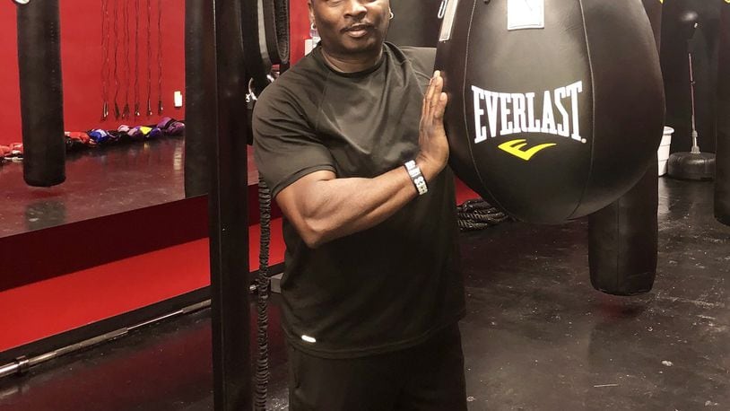 “I train you mentally to get you physically stronger,” said Rod Sly at Mitt Master Cardio Boxing Studio. CONTRIBUTED/DEBBIE JUNIEWICZ