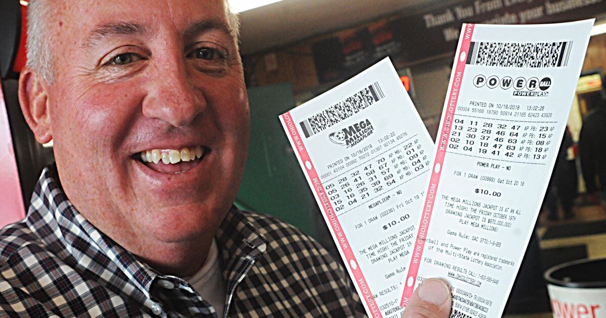 5 Ohio lottery winners 1 million Mega Millions ticket sold
