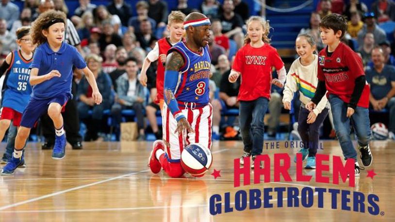 The legendary Harlem Globetrotters will bring their newly reimagined Spread Game tour to Wright State University’s Nutter Center on Friday, Dec. 31 at 2 p.m.