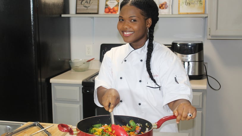 Chef Gabi Odebode (pictured) is the owner of Afromeals. Odebode is bringing cooking classes to Spark Fairborn. CONTRIBUTED