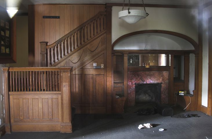 PHOTOS: Historic Cox Mansion if free to a good home