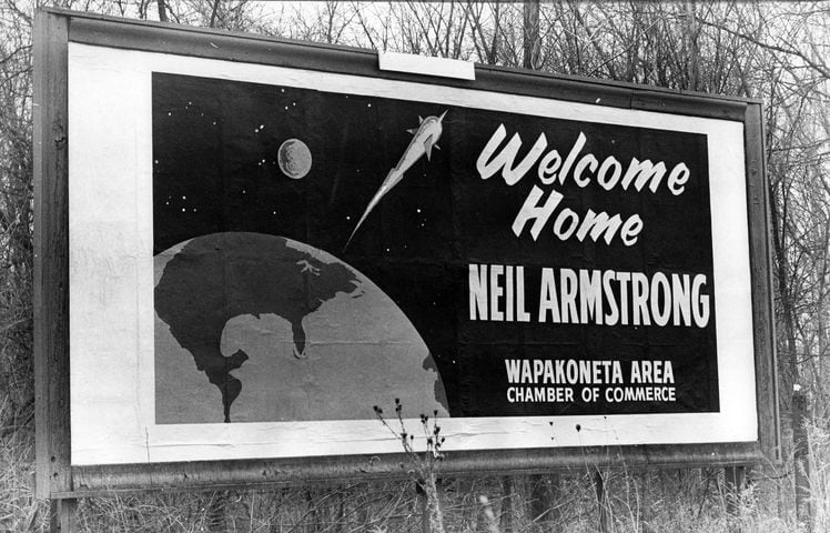 Ohioan Neil Armstrong through the years