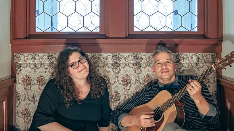 Tesia Mallory and Matt Shetler of Dayton indie folk duo the Nautical Theme releases the new EP “Do Something” at Blind Bob’s in Dayton on Friday, Feb. 23.