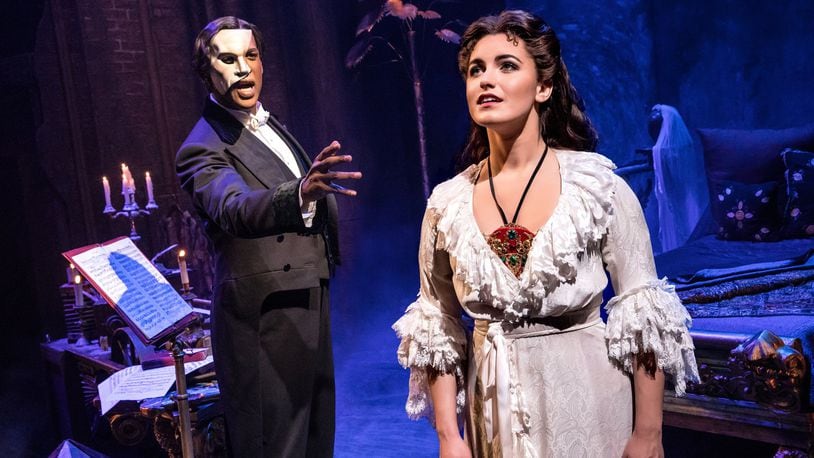 A 52-member cast will come to town for “The Phantom of the Opera” April 11-22. CONTRIBUTED PHOTO BY MATTHEW MURPHY