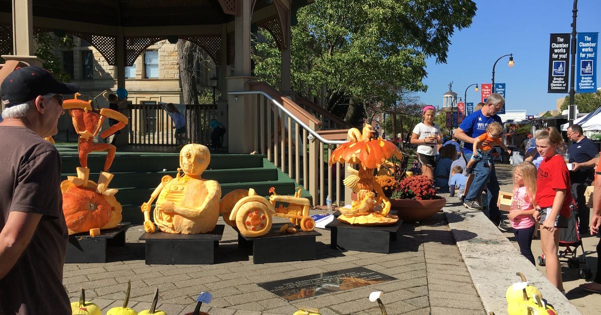 The Travel Channel is at Hamilton's Operation Pumpkin festival