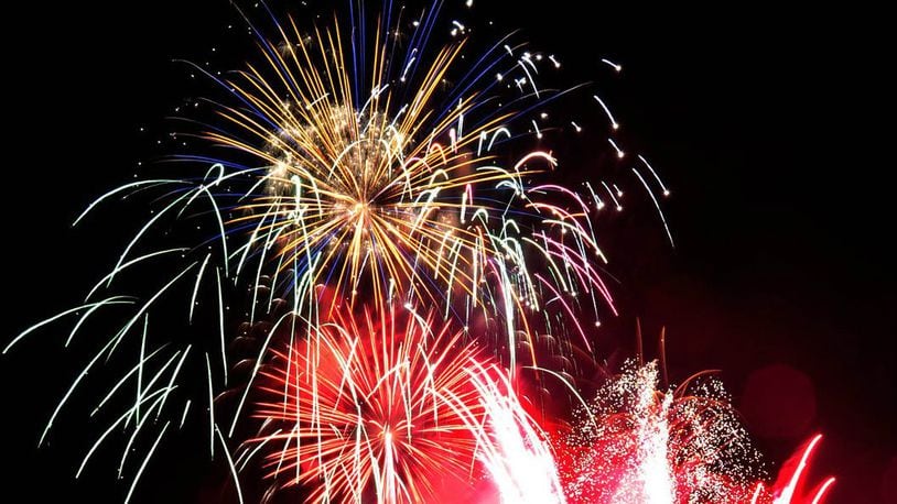 Fireworks are a part of most local Independence Day celebrations in the area. Find more things to do at journal-news.com. DAVID MOODIE/FILE