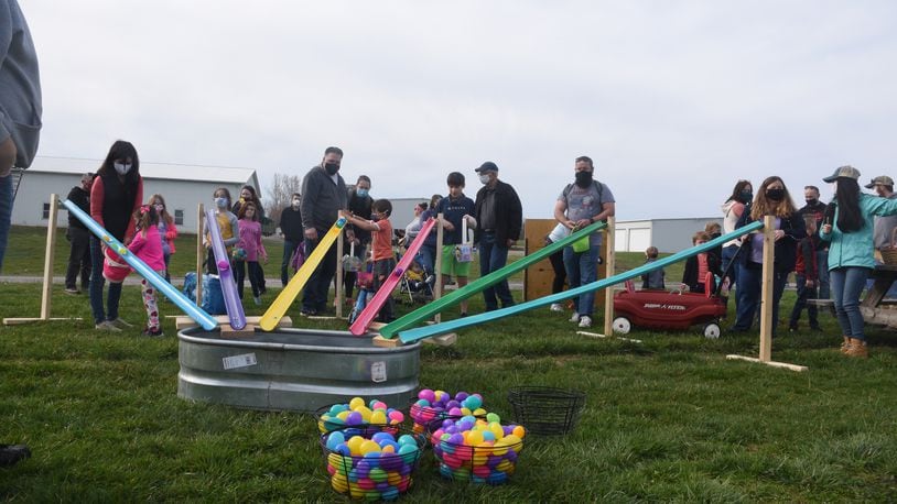 The Niederman Family Farm 2022 Easter Egg Hunt begins at 10 a.m. April 9. Parents may attend free as tickets are for the participating children. CONTRIBUTED