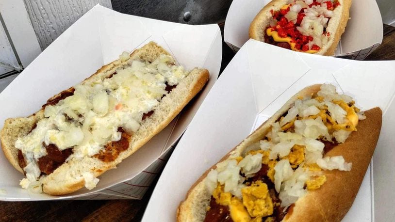 Nacho Average Dogs, a food truck specializing in gourmet hot dogs, nachos and walking tacos, is now operating throughout the Dayton area (CONTRIBUTED PHOTO).