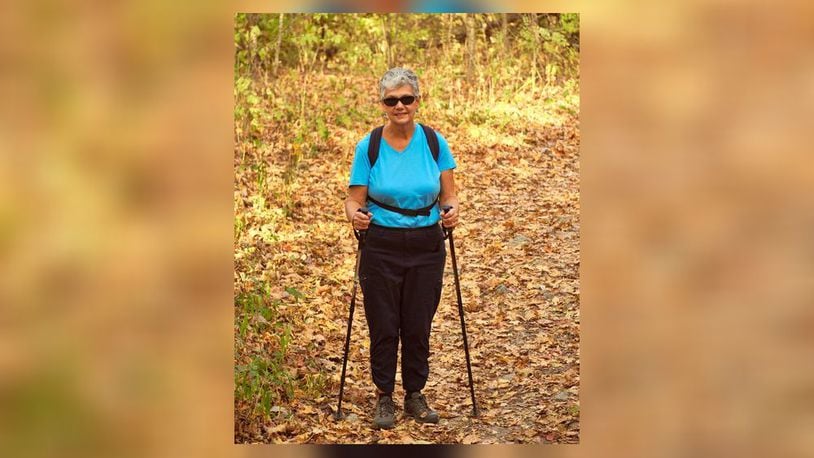Participants in the Older Adult Adventures Series can learn how to use equipment, like trekking poles. CONTRIBUTED
