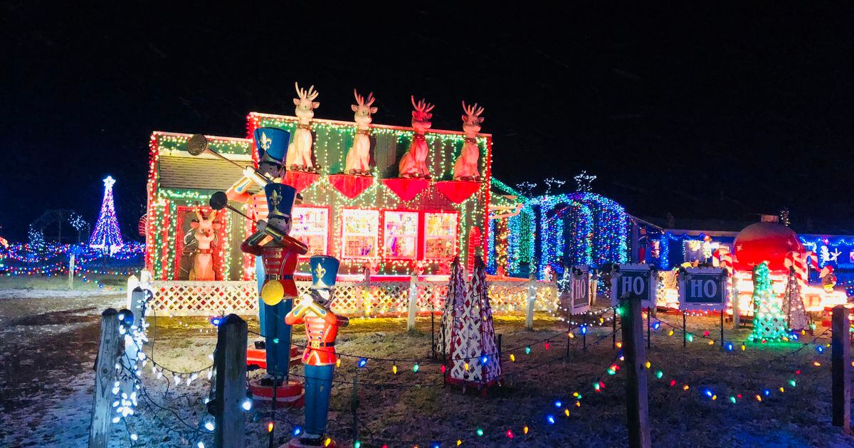 Christmas Ranch in Morrow: Holiday lights in Ohio