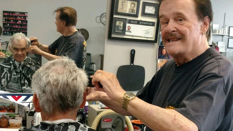 Bob Bowman is retiring after a 60-year career as a barber. When he left Fairview High School, the native Daytonian went to Dayton Barber College, then got a job at a barber shop in the Miracle Lane Shopping Center on Salem Avenue. Contributed