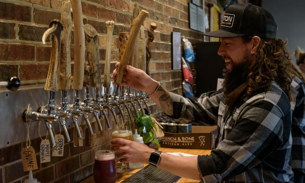 Branch & Bone Artisan Ales is one of 22 local breweries participating in Dorothy Lane Markets Local Craft Beer Show on Thursday, June 20. TOM GILLIAM / CONTRIBUTING PHOTOGRAPHER
