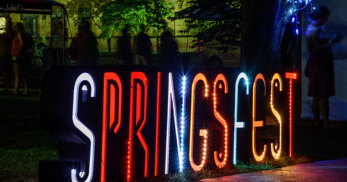 Who is performing at the 2020 Yellow Springs Springsfest?