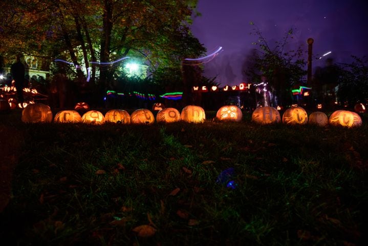 PHOTOS: The Stoddard Avenue Pumpkin Glow LIGHTS Dayton up for Halloween
