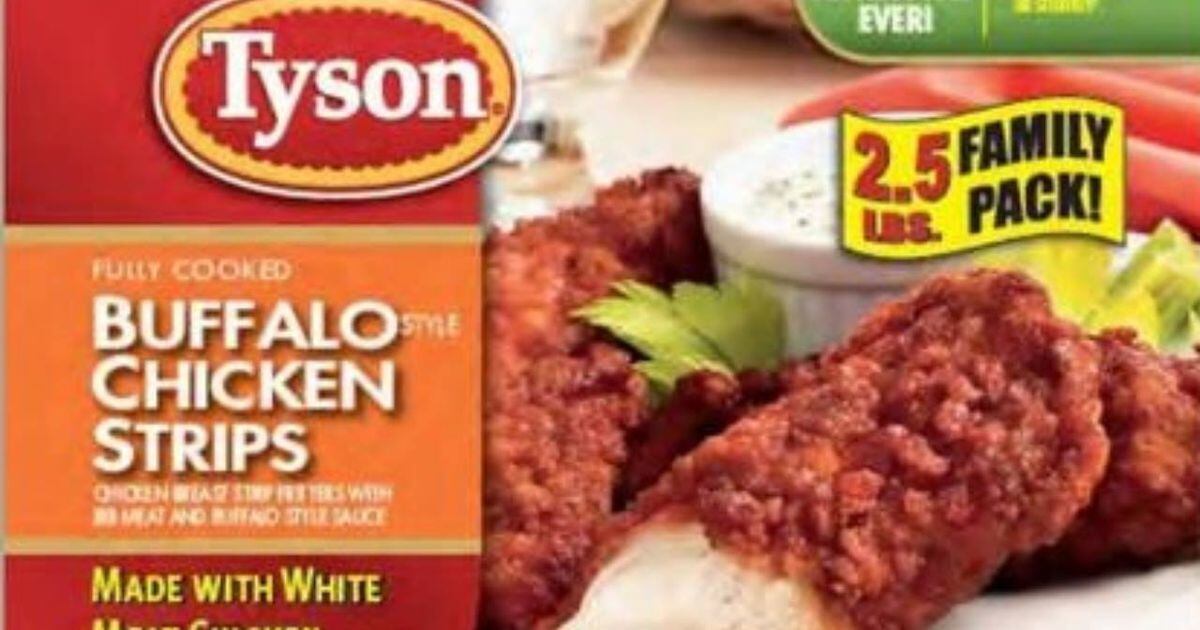 Tyson recalls nearly 12 million pounds of chicken strips