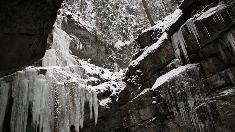 A Minnesota man was stranded outside his vehicle in ravine for several days.