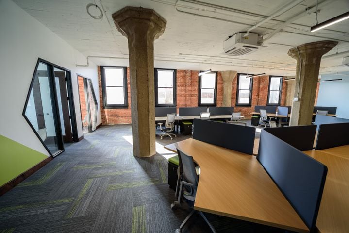 PHOTOS: Step inside The Manhattan's stunning completed offices of Battle Sight Technologies & Mile 2