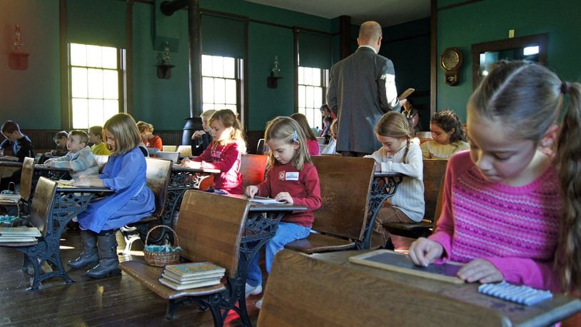 The Locust Grove School No. 12, built in 1896, has long been one of the most popular attractions for school children visiting Carillon Historical Park. CONTRIBUTED